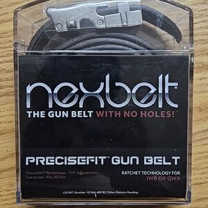 NEXBELT GUN BELT- CRAZY HORSE BROWN